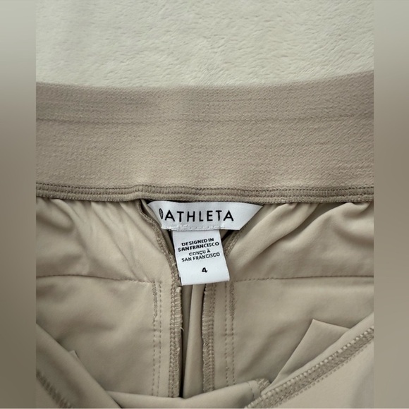ATHLETA Brooklyn Heights High Rise Pull-On Wide Trouser Pants {658449} Size 4 - Picture 8 of 9